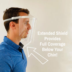 Full Coverage (with bottom shield) Shield Replacement Set - 10 Sets